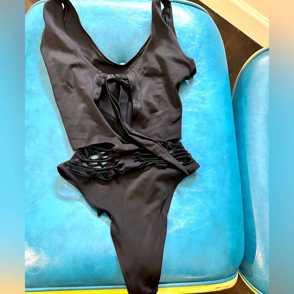 Spider net bodysuit